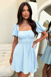 Whitney Dress - Baby Blue